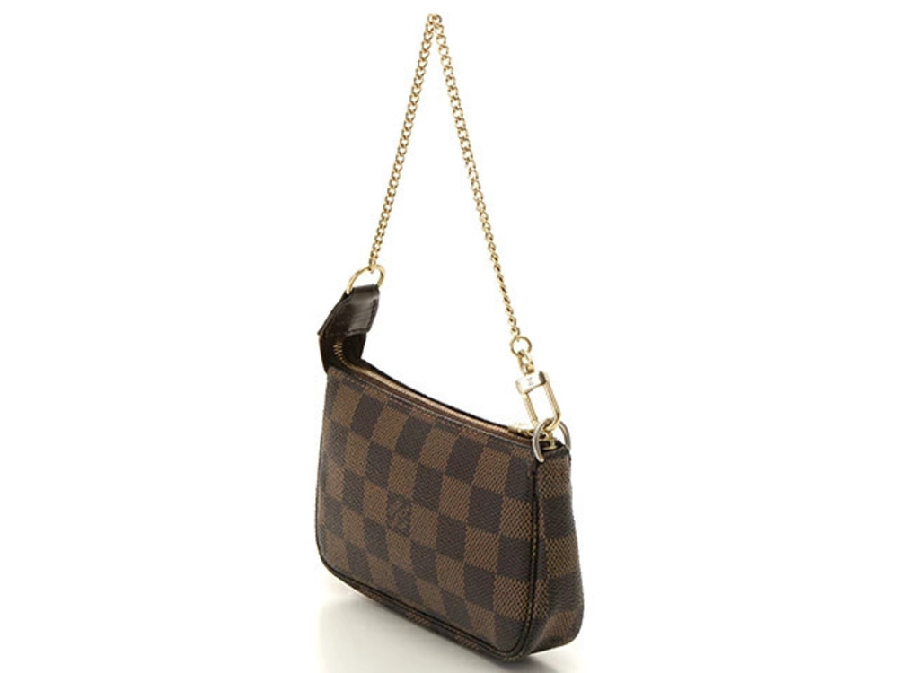 Louis Vuitton Pochette Damier Handbag Accessoires Brown